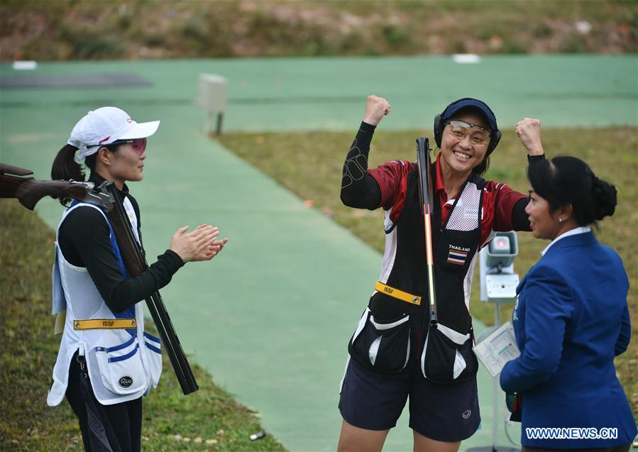 (SP)INDONESIA-PALEMBANG-ASIAN GAMES-SHOOTING-WOMEN'S SKEET