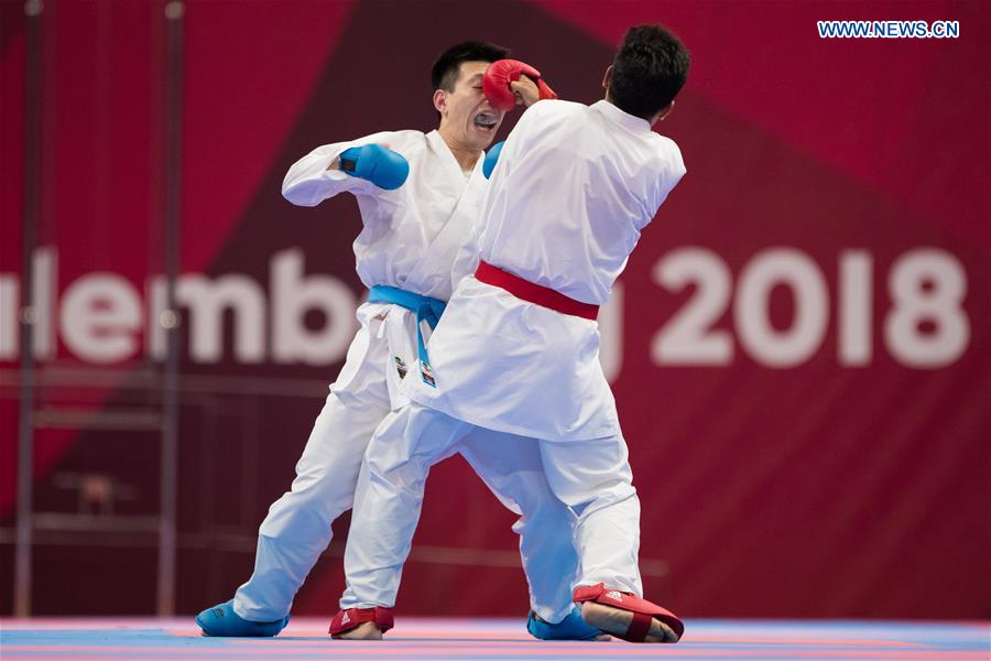 (SP)INDONESIA-JAKARTA-ASIAN GAMES-KARATE-MEN'S -75KG