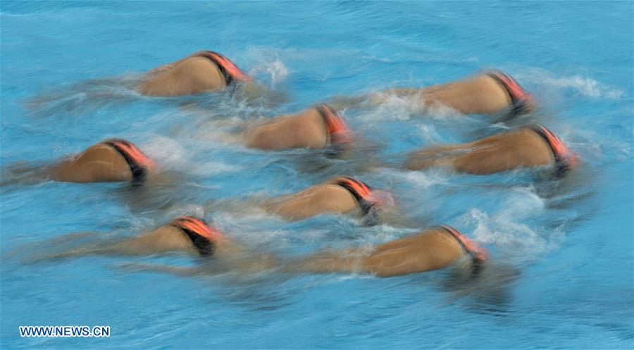 (SP)INDONESIA-JAKARTA-ASIAN GAMES-ARTISTIC SWIMMING