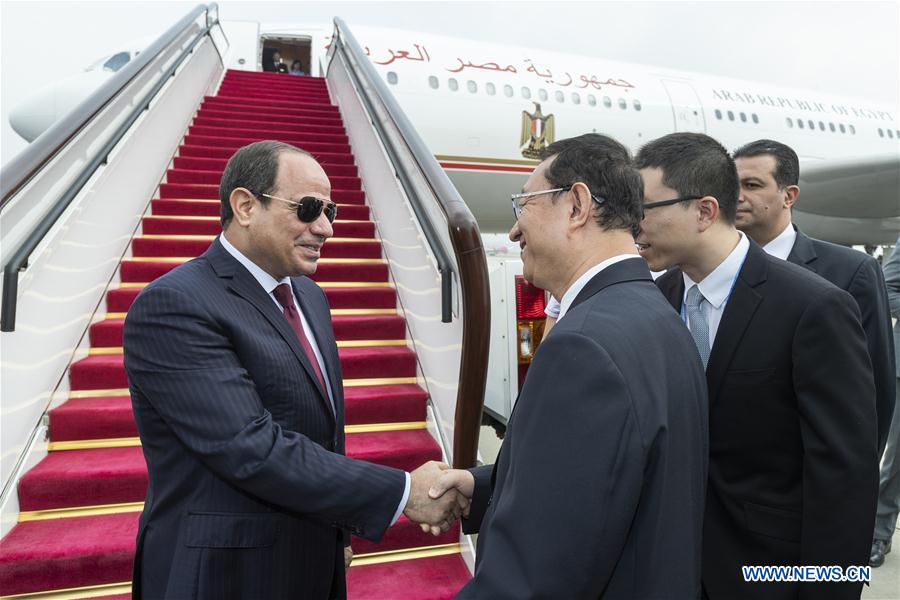 CHINA-BEIJING-EGYPT-PRESIDENT-ARRIVAL (CN)