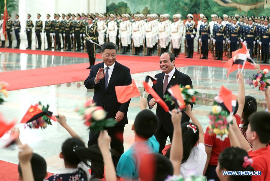 CHINA-BEIJING-XI JINPING-EGYPTIAN PRESIDENT-TALKS (CN)