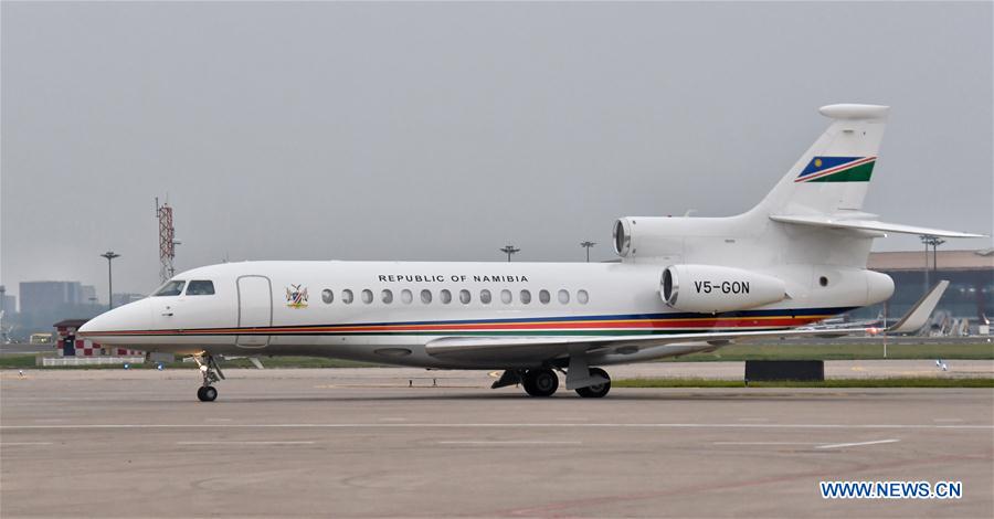 CHINA-BEIJING-NAMIBIAN PRESIDENT-ARRIVAL (CN)