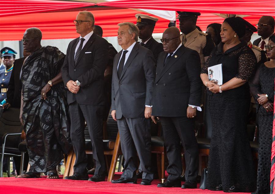 GHANA-ACCRA-KOFI ANNAN-STATE FUNERAL