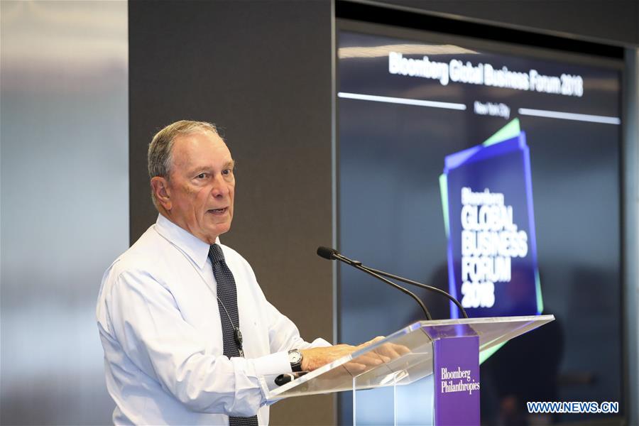 U.S.-NEW YORK-BLOOMBERG GLOBAL BUSINESS FORUM-PRESS BRIEFING