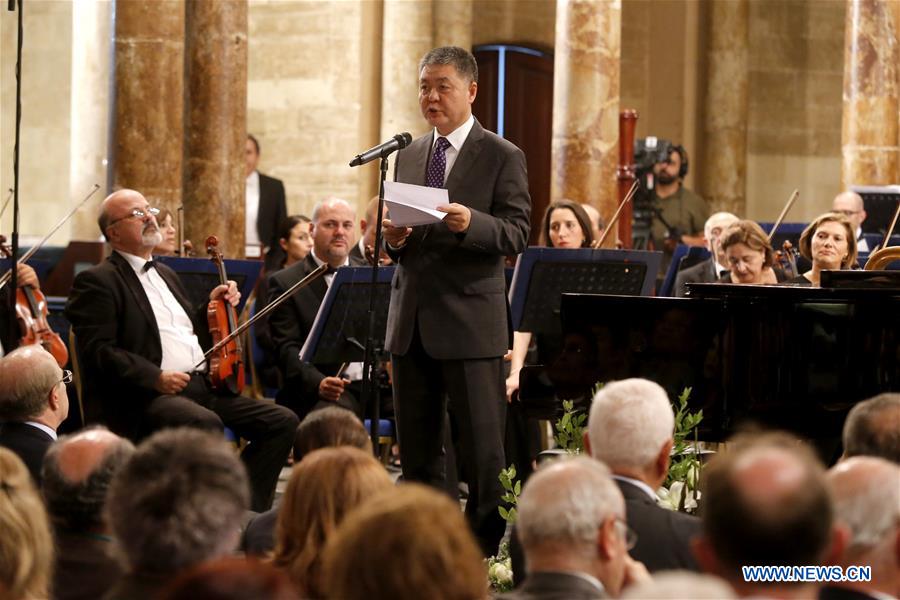 LEBANON-BEIRUT-CHINESE PIANIST-NATIONAL DAY CONCERT