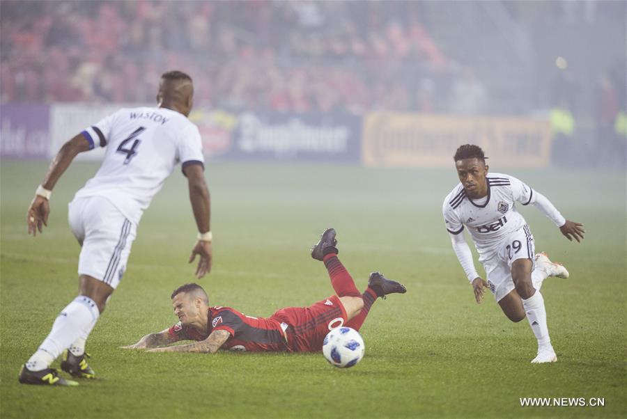 (SP)CANADA-TORONTO-SOCCER-MLS-TORONTO FC VS VANCOUVER WHITECAPS FC