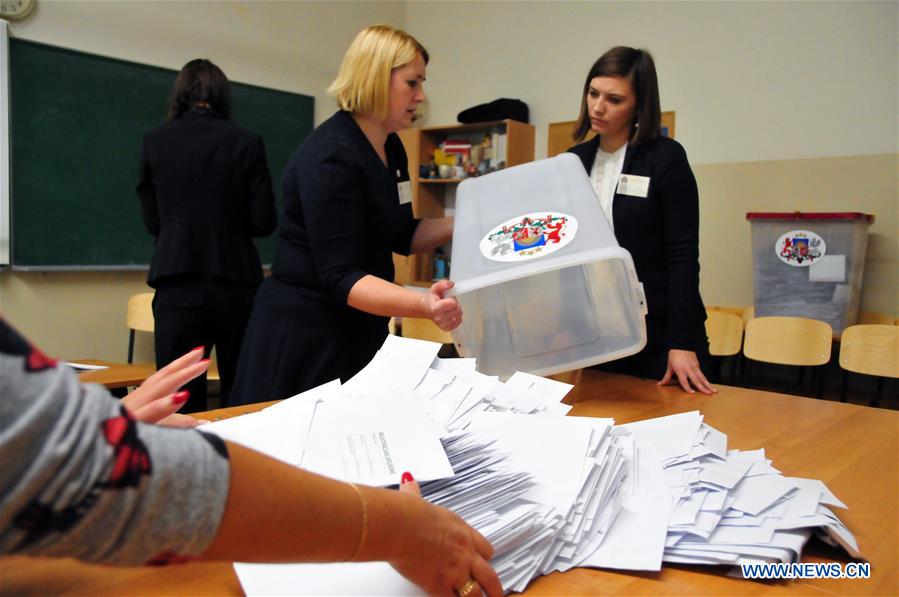 LATVIA-RIGA-PARLIAMENTARY ELECTION