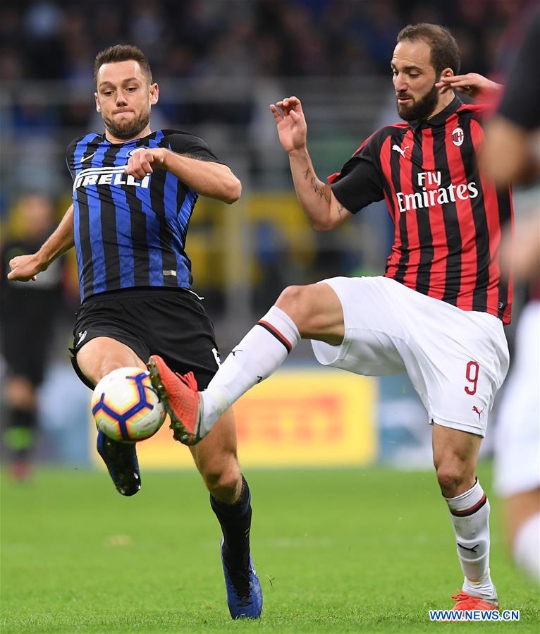 (SP)ITALY-MILAN-SOCCER-SERIE A-INTER VS AC MILAN