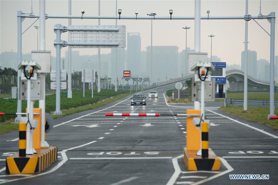 CHINA-HONG KONG-ZHUHAI-MACAO BRIDGE-PUBLIC TRAFFIC-OPEN (CN)