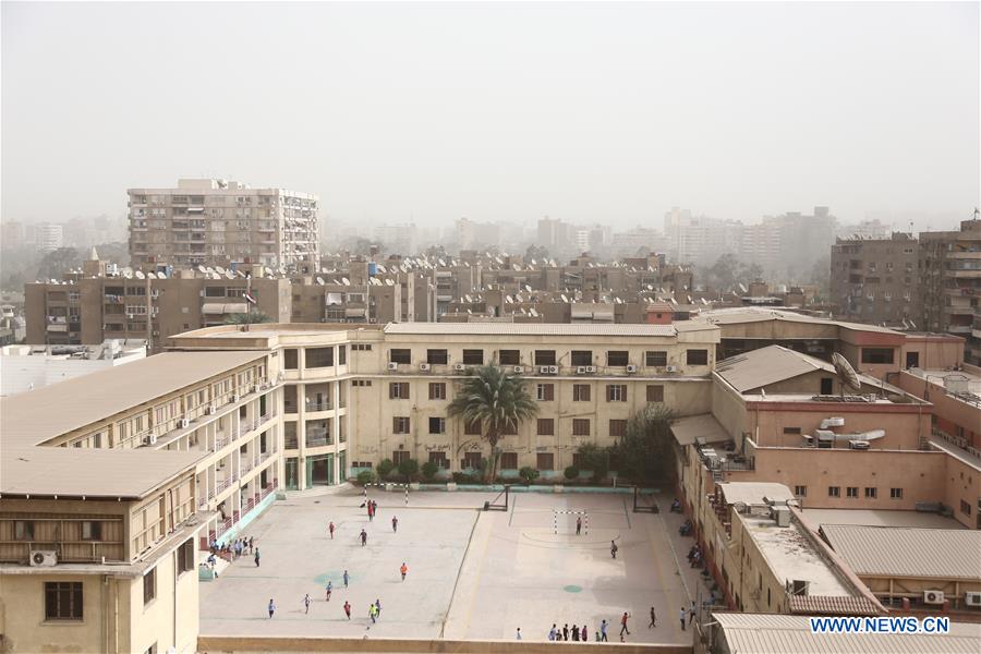 EGYPT-CAIRO-ENVIRONMENT-DUSTY WEATHER