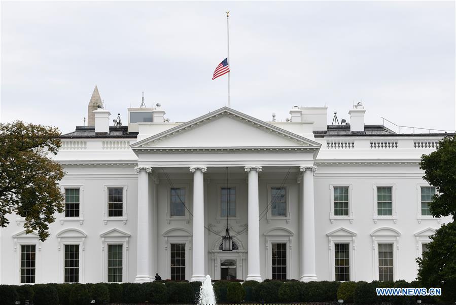 U.S.-WASHINGTON D.C.-PITTSBURGH SHOOTING-FLAG-HALF-STAFF