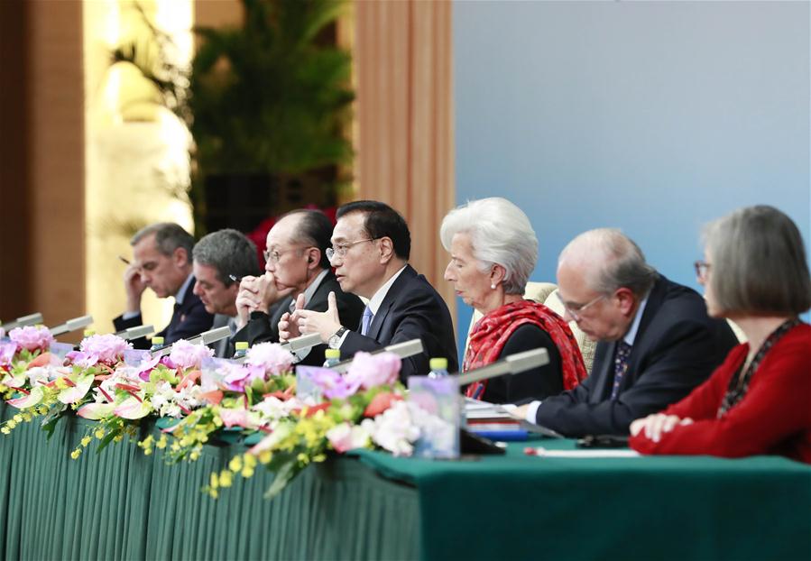 CHINA-BEIJING-LI KEQIANG-"1+6" ROUNDTABLE-PRESS CONFERENCE