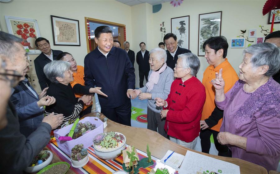 CHINA-SHANGHAI-XI JINPING-INSPECTION (CN)