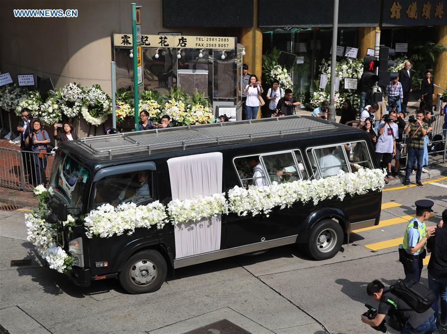 CHINA-HONG KONG-JIN YONG-CONDOLENCE (CN) 