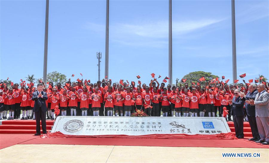 PAPUA NEW GUINEA-CHINA-XI JINPING-BUTUKA ACADEMY