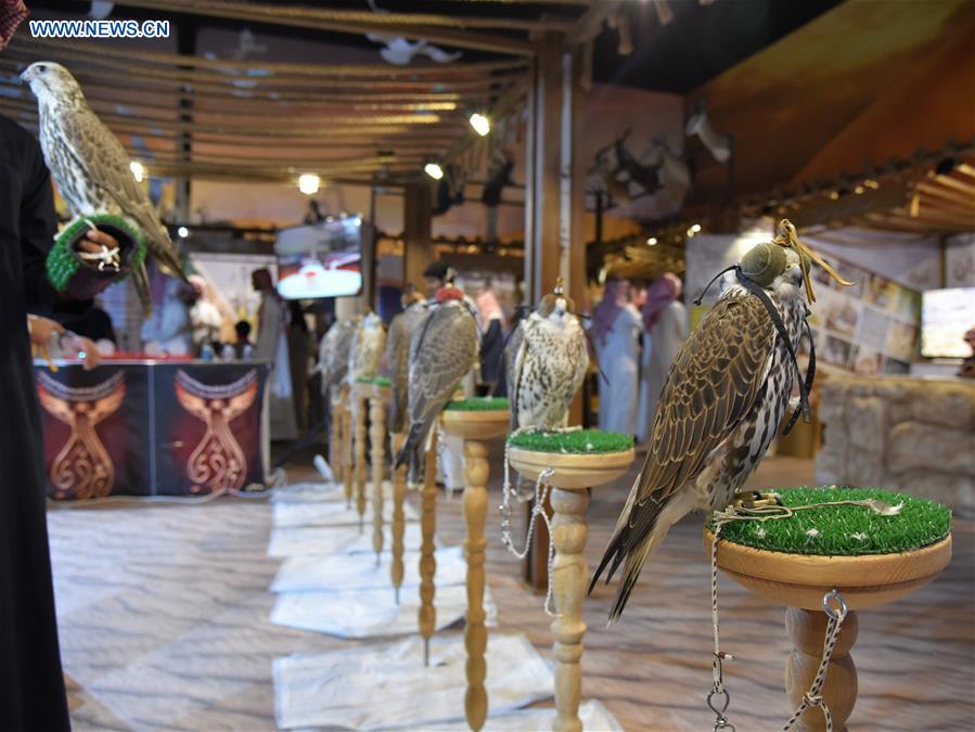 SAUDI ARABIA-RIYADH-FALCONS AND HUNTING EXHIBITION