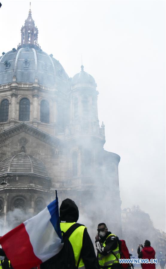 FRANCE-PARIS-"YELLOW VESTS"-PROTEST