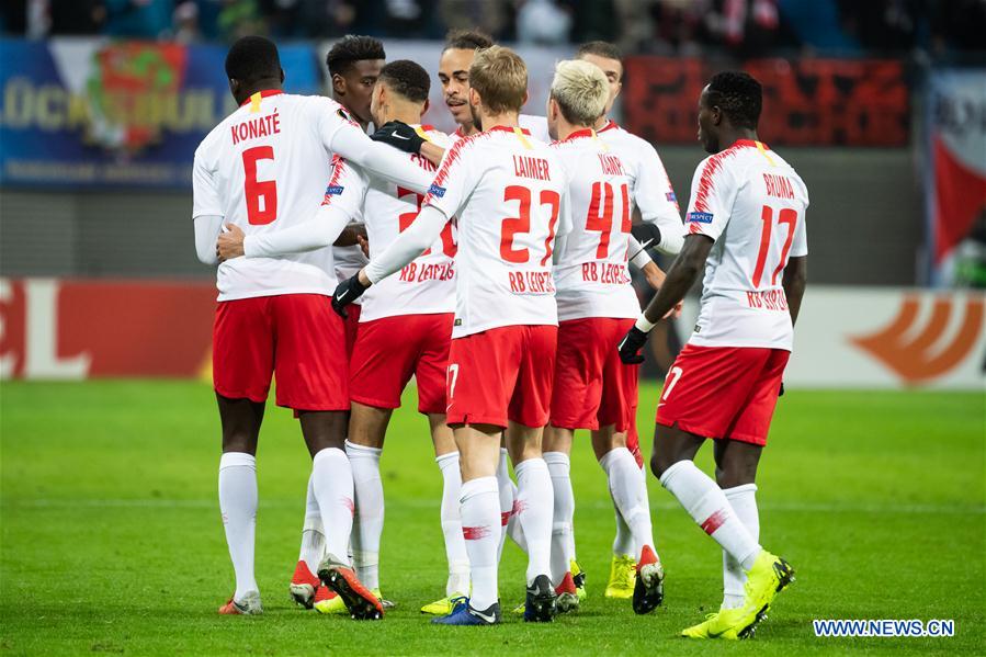 (SP)GERMANY-LEIPZIG-SOCCER-EUROPA LEAGUE-LEIPZIG VS ROSENBORG