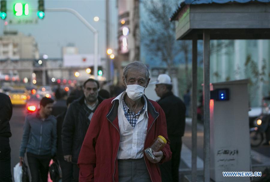 IRAN-TEHRAN-AIR POLLUTION