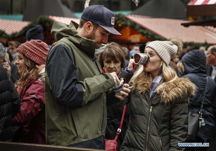 U.S.-CHICAGO-CHRISTMAS MARKET