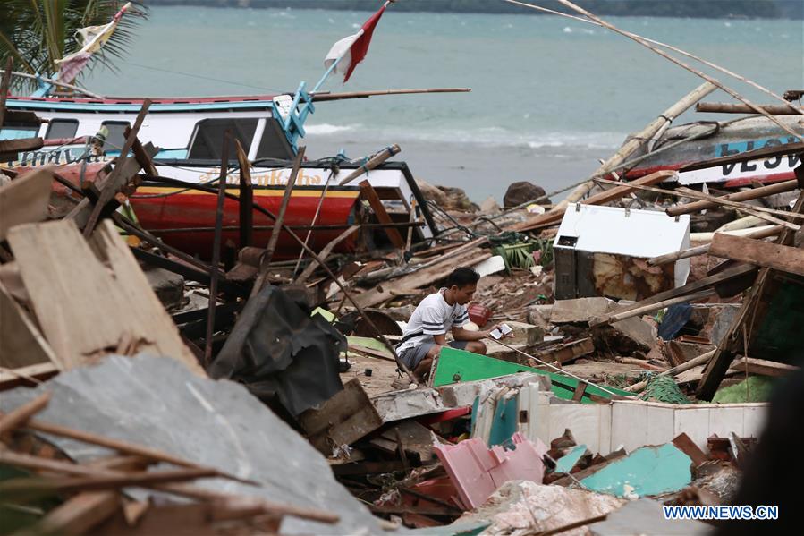 INDONESIA-LAMPUNG-TSUNAMI-AFTERMATH