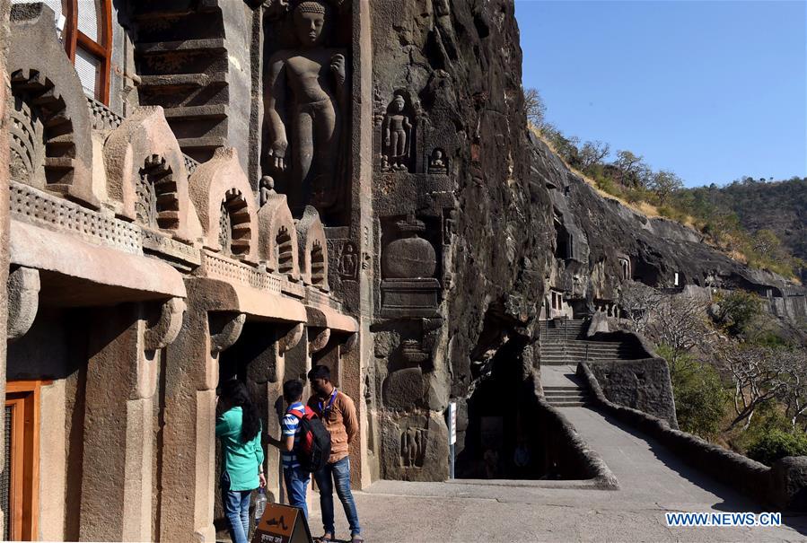 INDIA-AURANGABAD-AJANTA CAVES