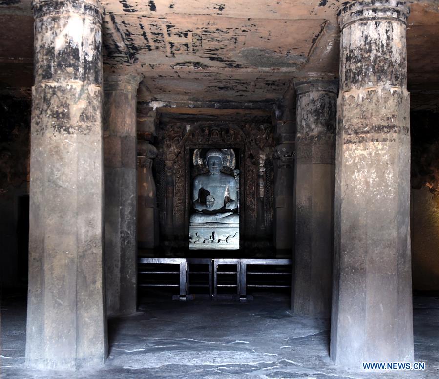 INDIA-AURANGABAD-AJANTA CAVES