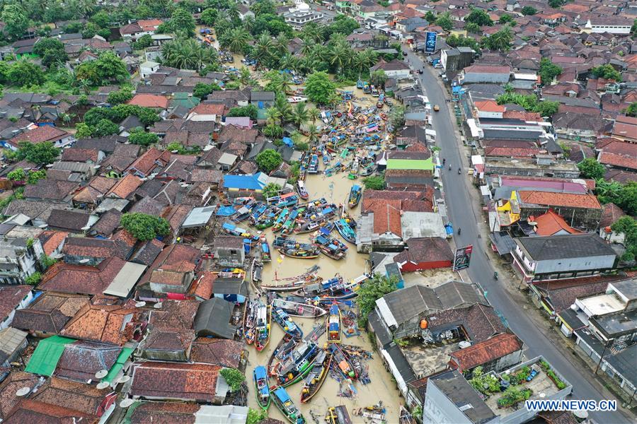 INDONESIA-BANTEN-TSUNAMI-DESTROYED BOATS