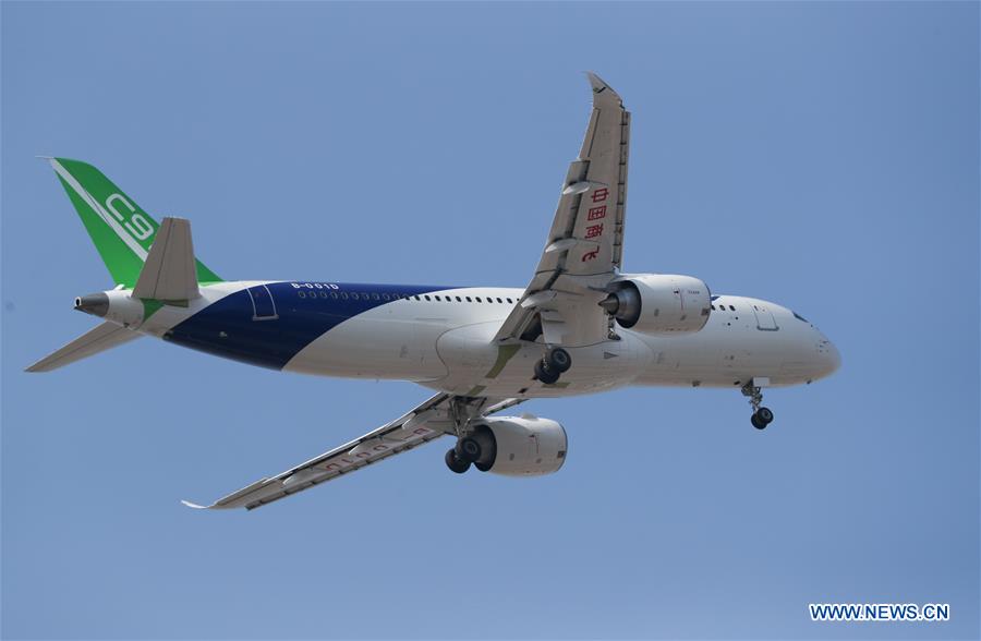 CHINA-SHANGHAI-THIRD C919-MAIDEN TEST FLIGHT (CN)