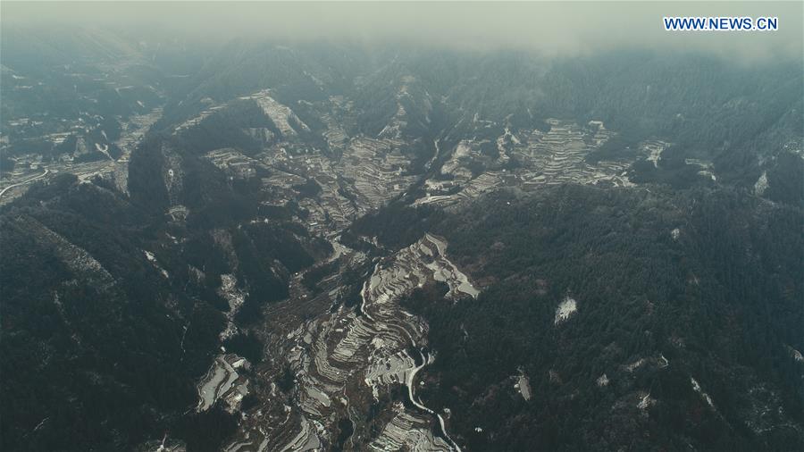 CHINA-GUANGXI-RONGSHUI-SNOW (CN)