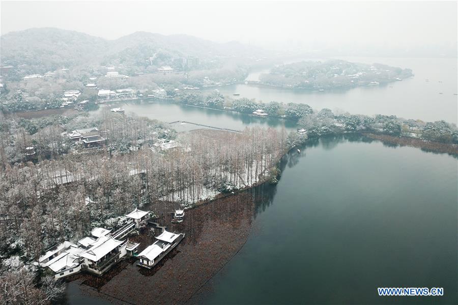 CHINA-HANGZHOU-WEST LAKE-SNOW SCENERY (CN)