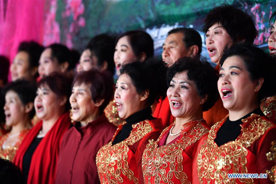 CHINA-SHANXI-RURAL LIFE-POVERTY ALLEVIATION-CHOIR (CN)