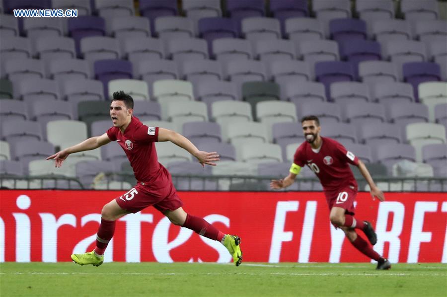 (SP)UAE-AL AIN-SOCCER-ASIAN CUP-QATAR VS LEBANON