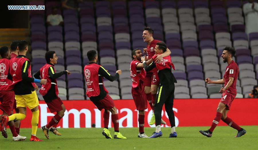 (SP)UAE-AL AIN-SOCCER-ASIAN CUP-QATAR VS LEBANON