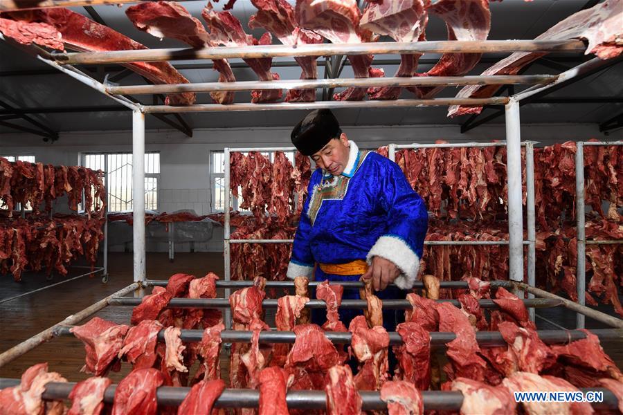 CHINA-INNER MONGOLIA-WEST UJIMQIN-AIR-DRIED BEEF (CN)