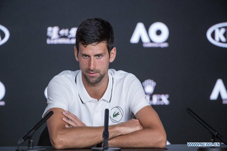 (SP)AUSTRALIA-MELBOURNE-TENNIS-AUSTRALIAN OPEN-PRESS CONFERENCE