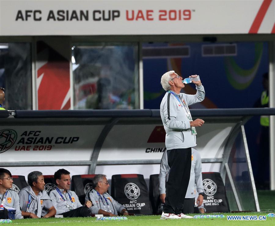 (SP)UAE-ABU DHABI-FOOTBALL-ASIAN CUP-CHN VS KOR