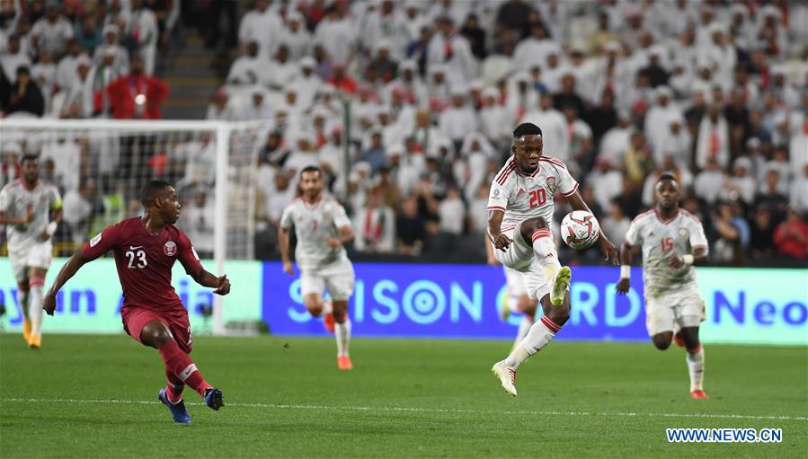 (SP)UAE-ABU DHABI-SOCCER-AFC ASIAN CUP 2019-SEMIFINAL-UAE VS QAT