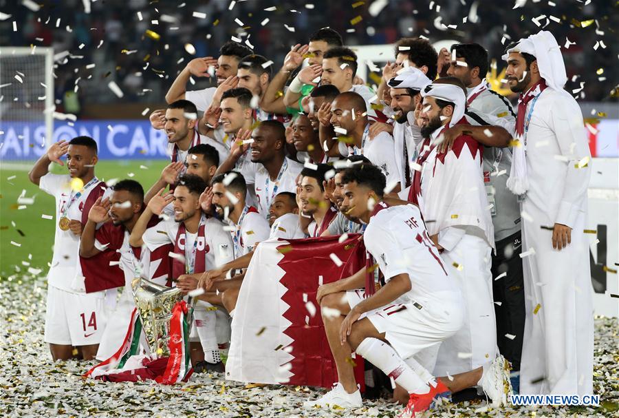 (SP)UAE-ABU DHABI-SOCCER-AFC ASIAN CUP 2019-FINAL-JPN VS QAT