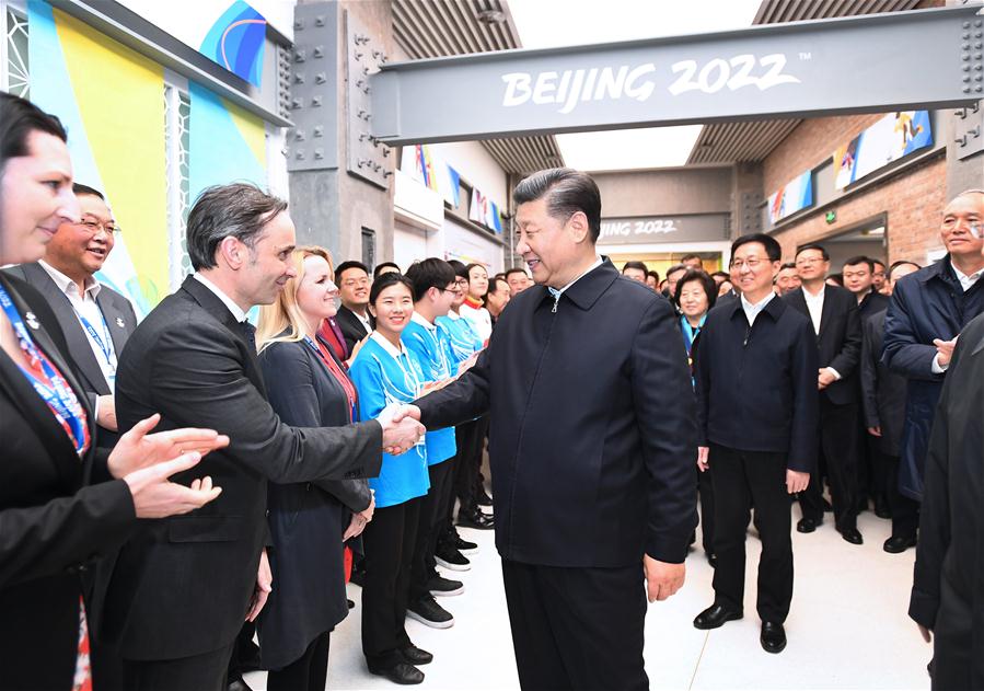 CHINA-BEIJING-XI JINPING-LUNAR NEW YEAR-VISIT (CN)