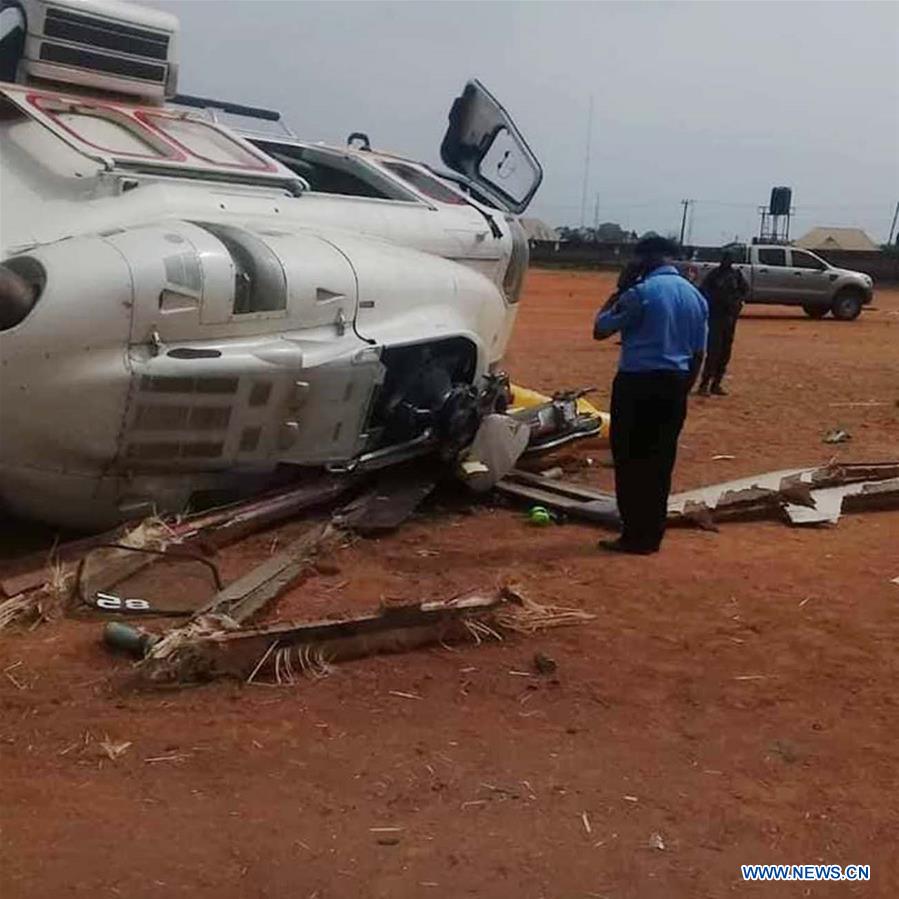 NIGERIA-KOGI-HELICOPTER CRASH