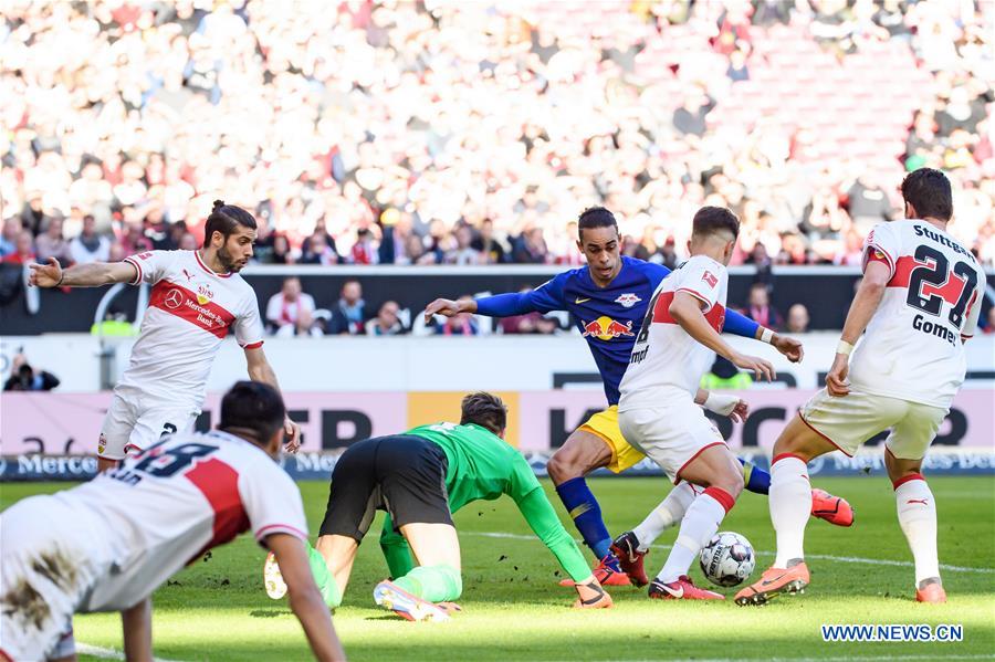 (SP)GERMANY-STUTTGART-SOCCER-BUNDESLIGA-STUTTGART VS LEIPZIG