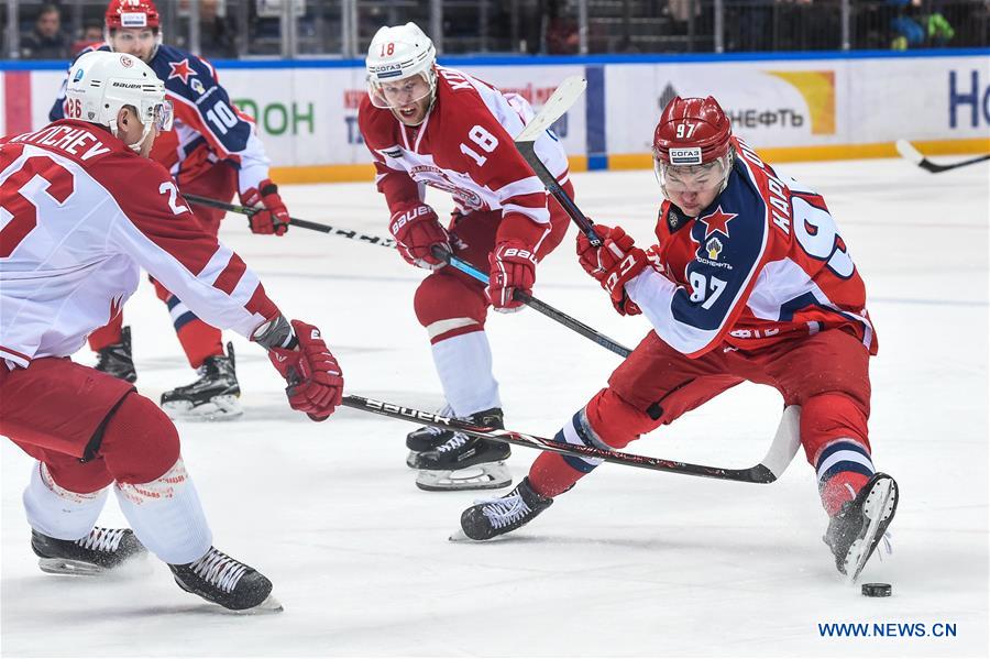 (SP)RUSSIA-MOSCOW-KHL-CSKA VS VITYAZ