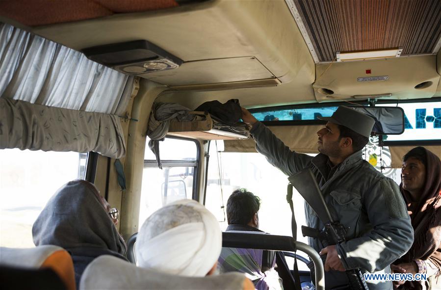 AFGHANISTAN-HERAT-SECURITY CHECKPOINT