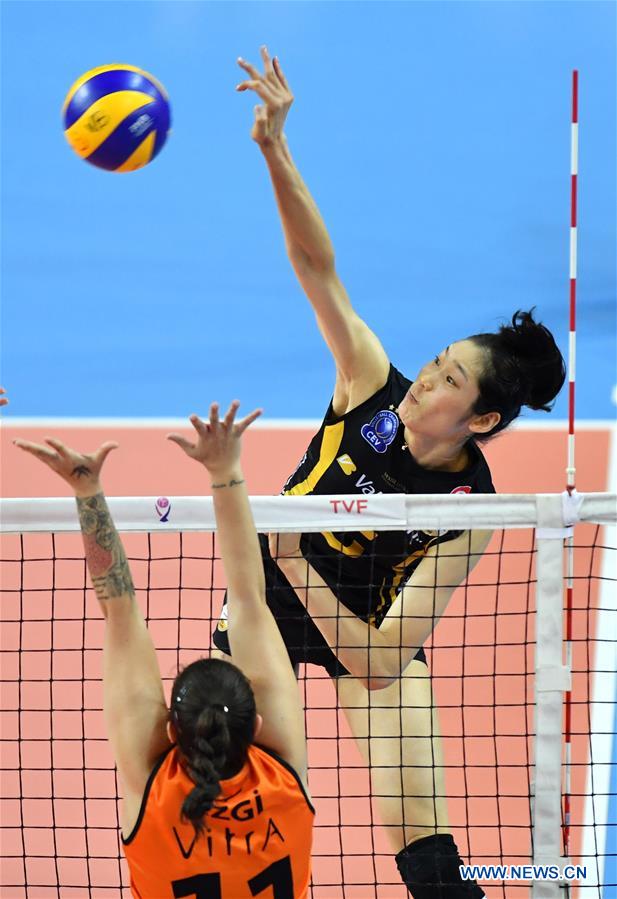 (SP)TURKEY-ISTANBUL-VOLLEYBALL-TURKISH WOMEN'S VOLLEYBALL LEAGUE