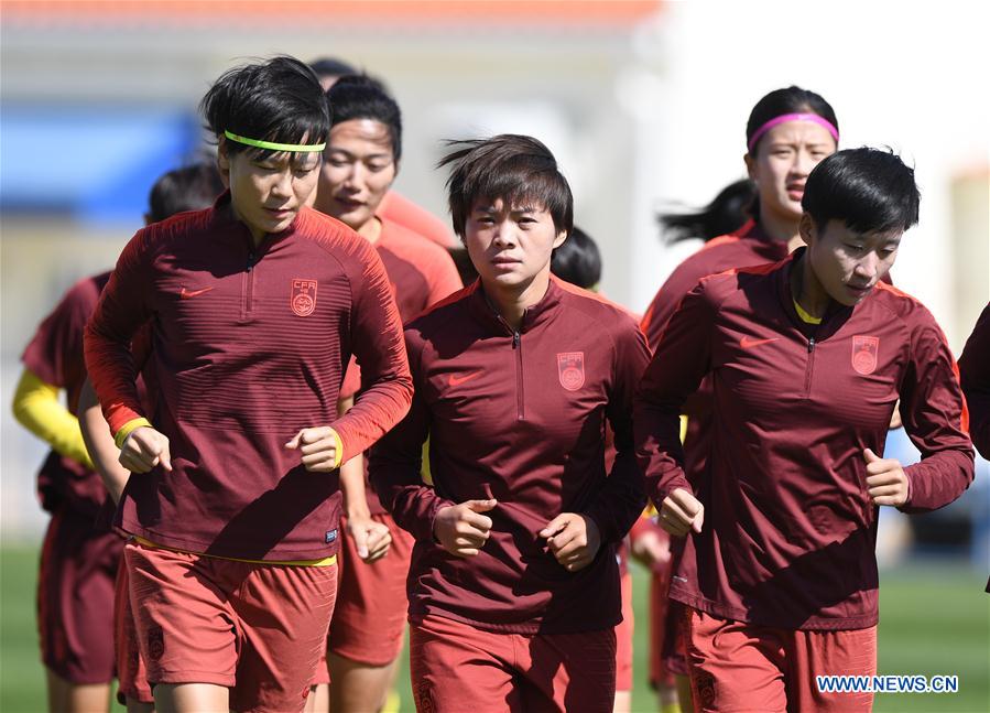 (SP)PORTUGAL-ALBUFEIRA-SOCCER-ALGARVE CUP-CHN-TRAINING SESSION