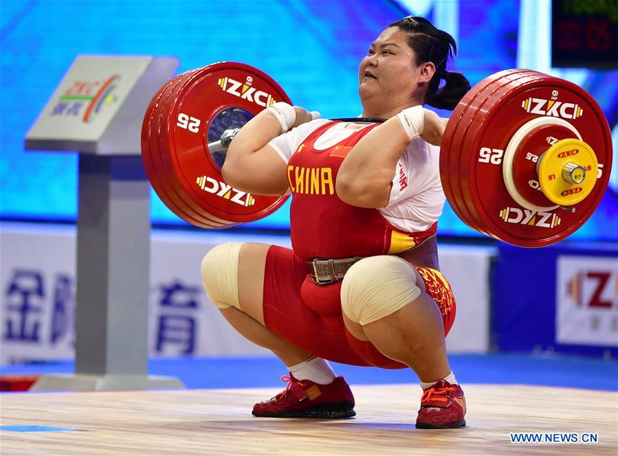 (SP)CHINA-FUZHOU-WEIGHTLIFTING-2019 IWF WORLD CUP(CN)