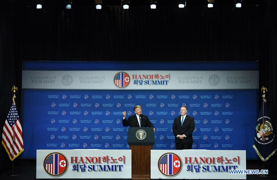 VIETNAM-HANOI-TRUMP-PRESS CONFERENCE