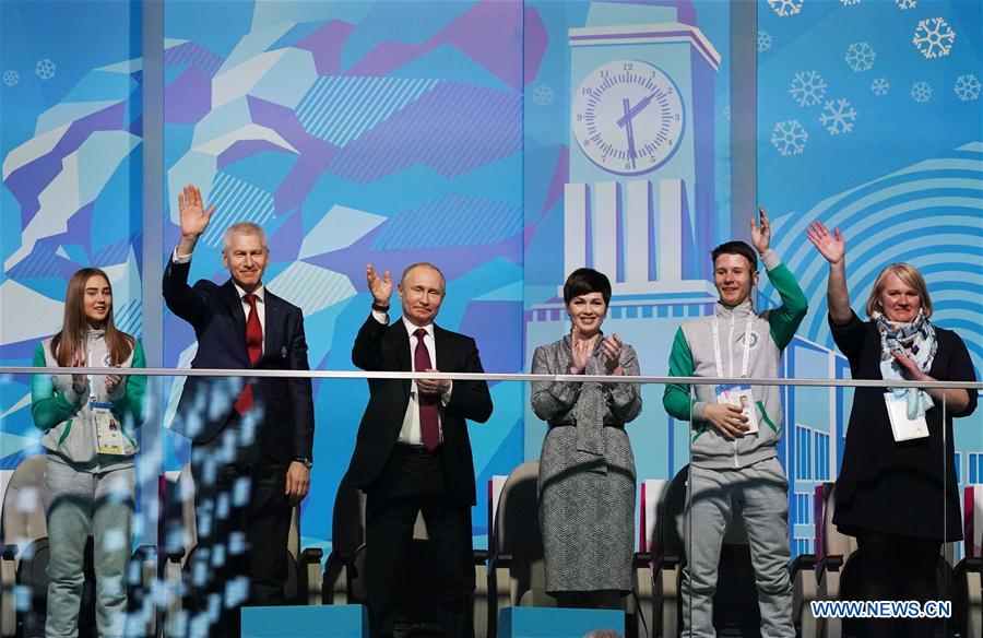 (SP)RUSSIA-KRASNOYARSK-29TH WINTER UNIVERSIADE-OPENING CEREMONY