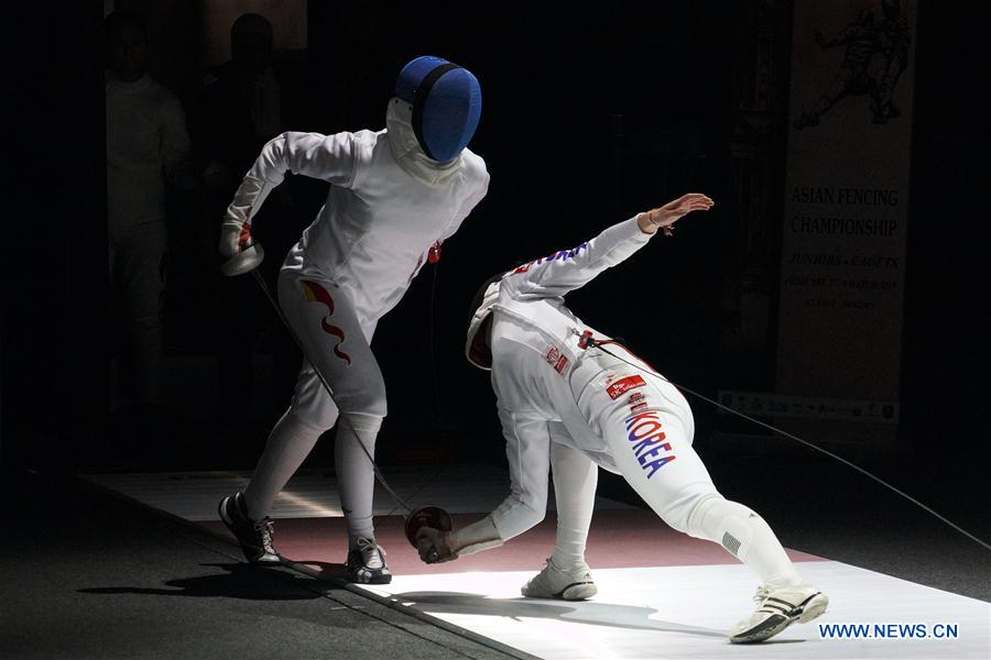 (SP)JORDAN-AL SALT-FENCING-2019 ASIAN JUNIOR AND CADET FENCING CHAMPIONSHIPS